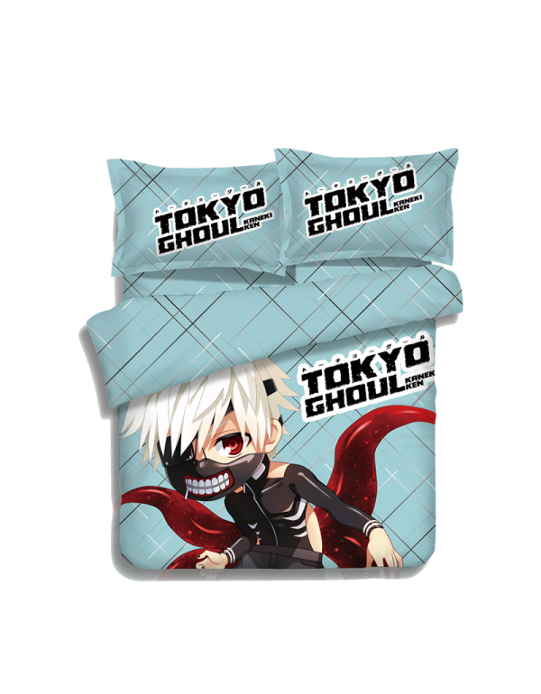 Ken Kaneki - Tokyo Ghoul Japanese Anime Bettlaken Bettbezug mit Kissenbezüge