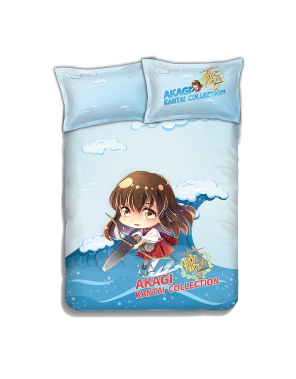Akagi - Kantai Collection Japanese Anime Bettwäsche Duvet Cover with Pillow Covers