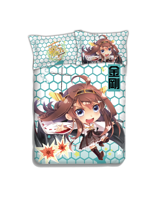 Kongou - Kantai Collection Anime 4 Pieces Bettwäs...