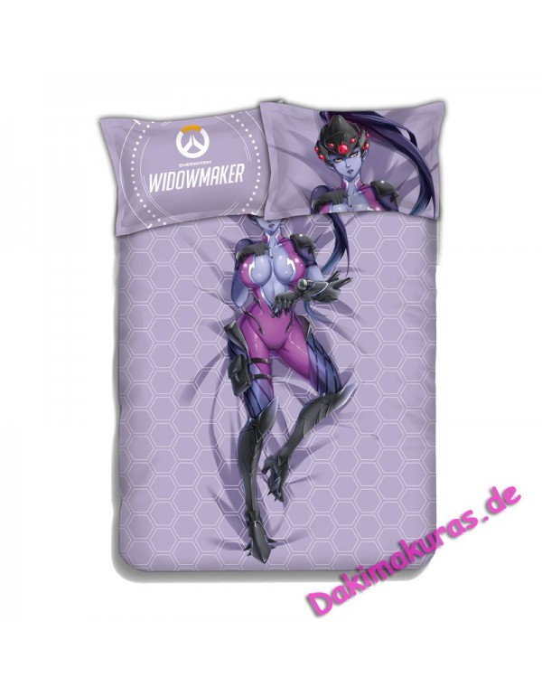 Widowmaker-Overwatch Japanese Anime Bettwäsche Duvet Cover with Pillow Covers