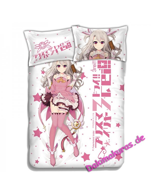 Leysritt-Fate kaleid liner Anime 4 Pieces Bettwäsche-Sets, Bettlaken Bettbezug mit Kissenbezüge