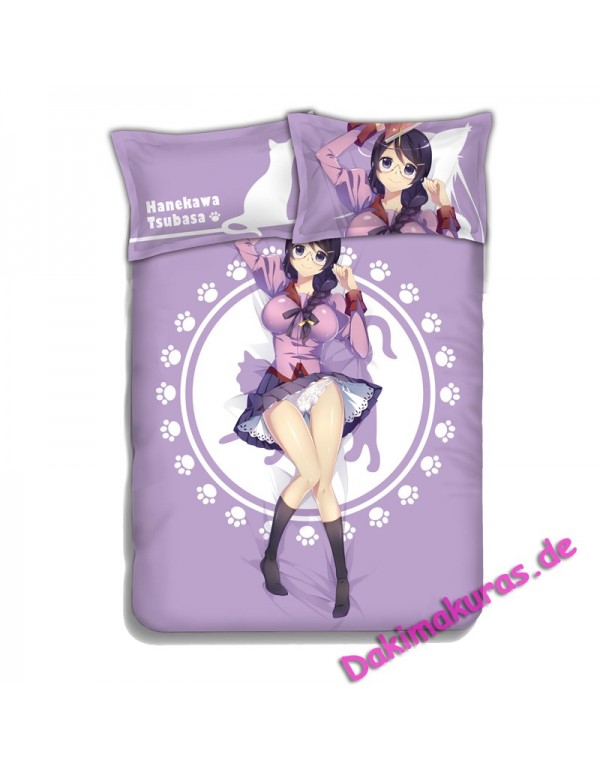 Hanekawa Tsubasa-Bakemonogatari Monstory Bedding Sets,Bed Blanket & Duvet Cover,Bed Sheet