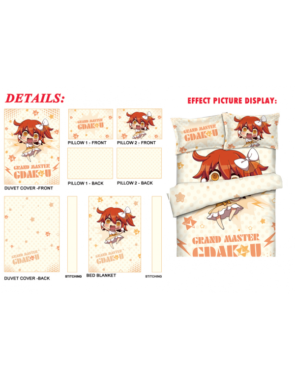 Gudako - Fate Japanese Anime Bettwäsche Duvet Cover with Pillow Covers