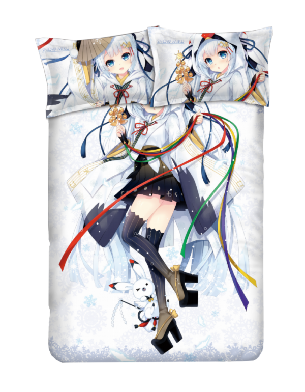 MIKU - VOCALOID Japanese Anime Bettwäsche Duvet Cover with Pillow Covers
