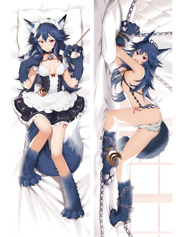 Magic Wolf Fenrir Granblue Fantasy Anime Kissen Da...