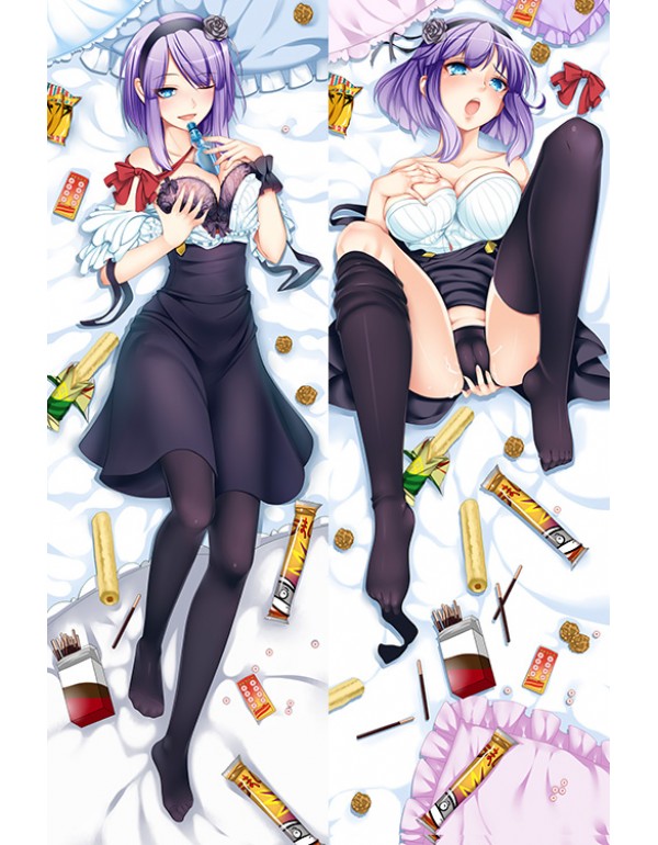 Dagashi Kashi Dakimakura bezug Anime Körper Kisse...