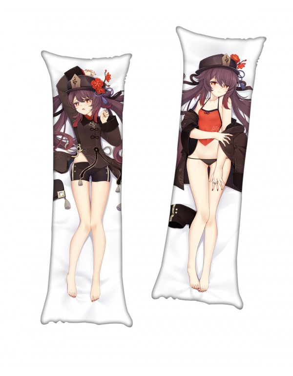 Hu Tao Genshin Impact Japanische Umarmung Dakimaku...