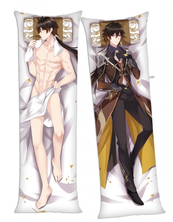 Genshin Impact ZhongLi Dakimakura 3d Kissen japani...