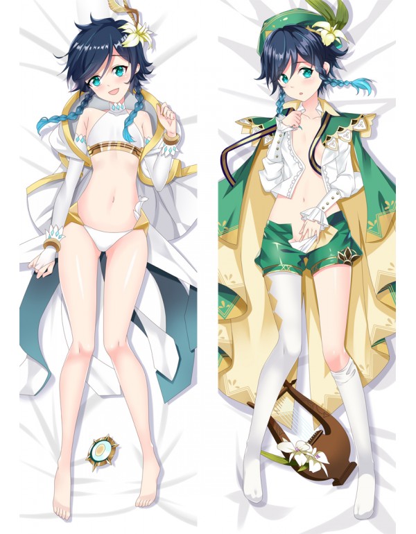 Genshin Impact Venti Dakimakura kissen Billig Anim...