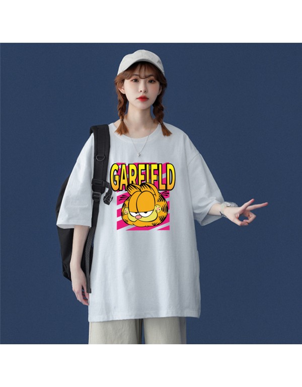 The Garfield Show 1 Kurzarm-T-Shirts für Damen un...