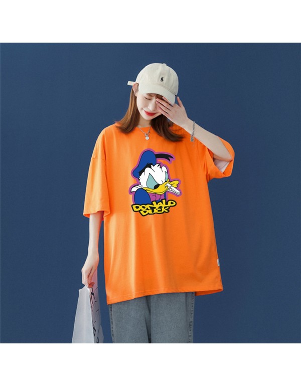 Donald Duck 3 Kurzarm-T-Shirts für Damen und Herr...