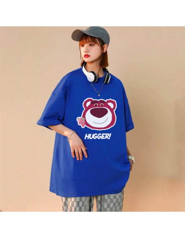 HUGGER Bear 4 Kurzarm-T-Shirts für Damen und Herr...