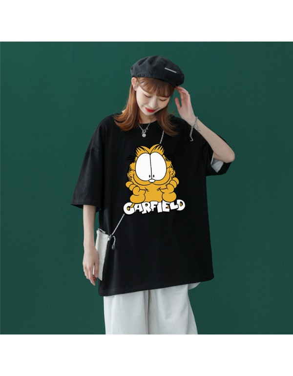 Garfield 4 Kurzarm-T-Shirts für Damen und Herren,...