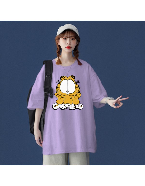 Garfield 7 Kurzarm-T-Shirts für Damen und Herren,...