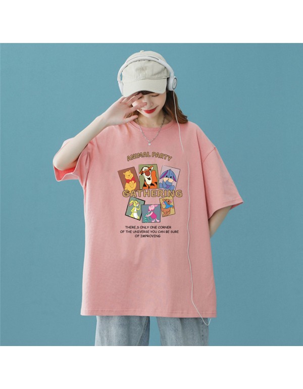 My Friends Tigger Pooh Pink Kurzarm-T-Shirts für ...