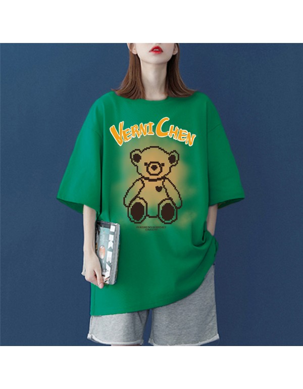 Smokey Bear 6 Kurzarm-T-Shirts für Damen und Herr...