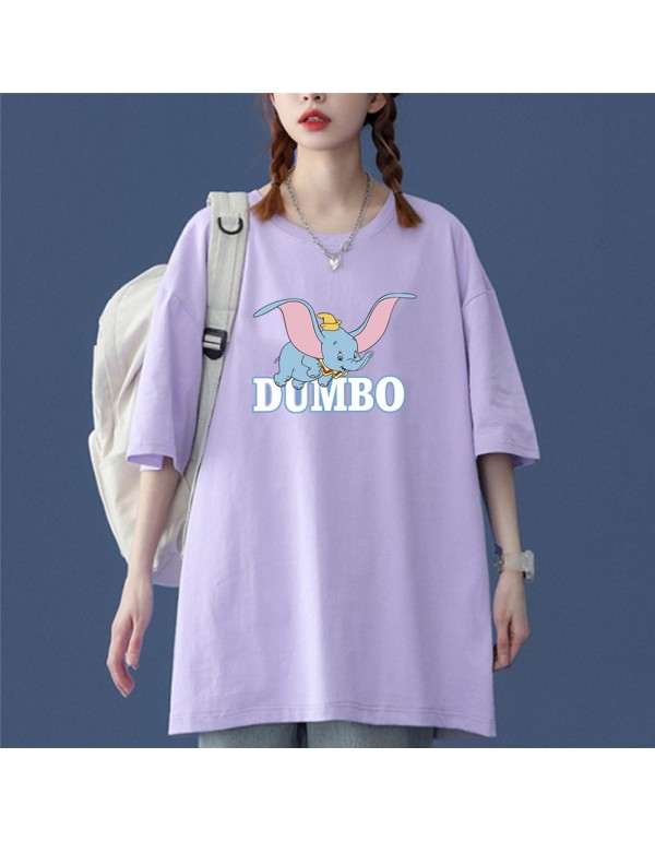 Dumbo 7 Kurzarm-T-Shirts für Damen und Herren, mo...