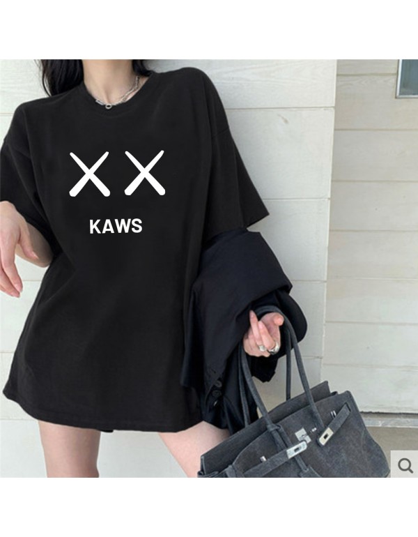 KAWS 1 Kurzarm-T-Shirts für Damen und Herren, mod...