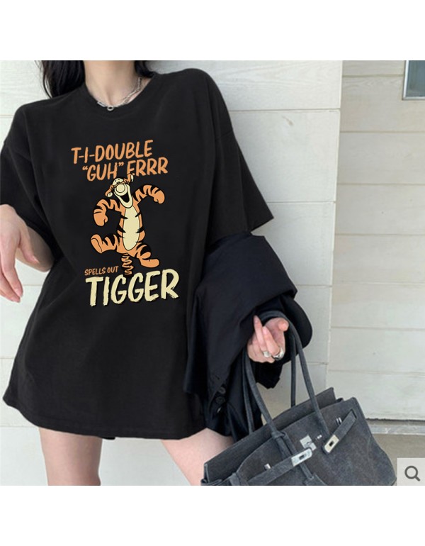 My Friends Tigger 3 Kurzarm-T-Shirts für Damen un...