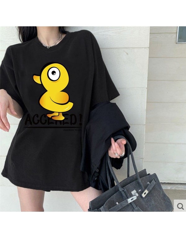 Rubber Duck 2 Kurzarm-T-Shirts für Damen und Herr...