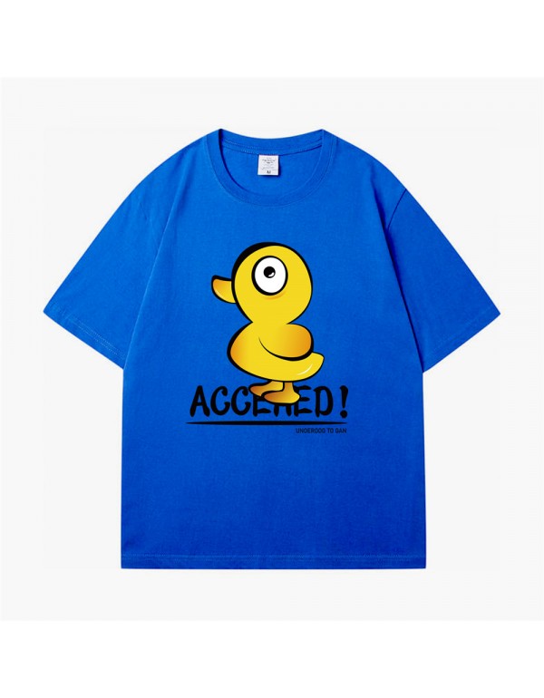 Rubber Duck 4 Kurzarm-T-Shirts für Damen und Herr...