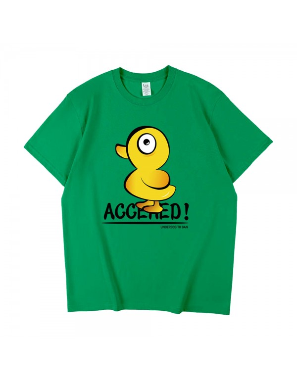 Rubber Duck 5 Kurzarm-T-Shirts für Damen und Herr...