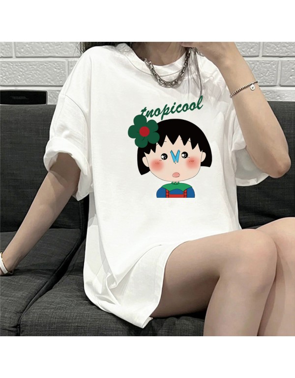 Chibi Maruko chan 1 Kurzarm-T-Shirts für Damen un...