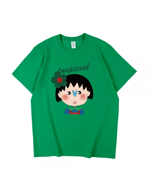 Chibi Maruko chan 3 Kurzarm-T-Shirts für Damen un...