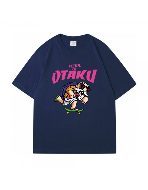 OTAKU BLUE Kurzarm-T-Shirts für Damen und Herren,...