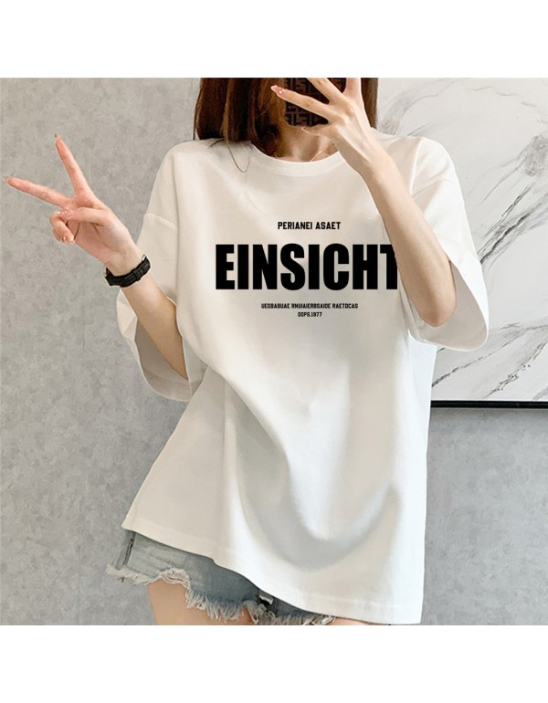 EINSICHT white Kurzarm-T-Shirts für Damen und Her...