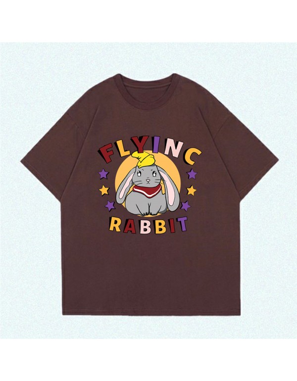 Flying Rabbit Coffee Kurzarm-T-Shirts für Damen u...