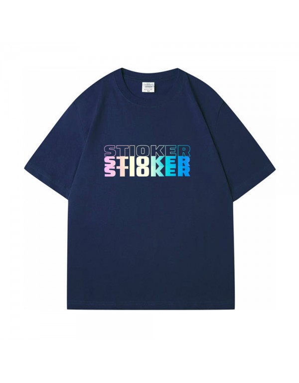 STIOKER 4 Kurzarm-T-Shirts für Damen und Herren, ...