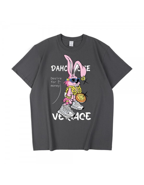 Money Rabbit 5 Kurzarm-T-Shirts für Damen und Her...