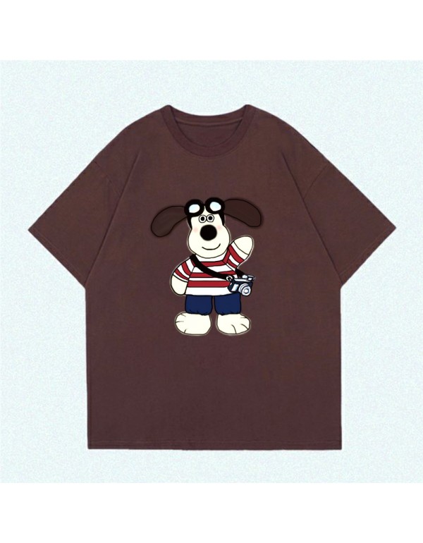 Headmaster Dog 6 Kurzarm-T-Shirts für Damen und H...